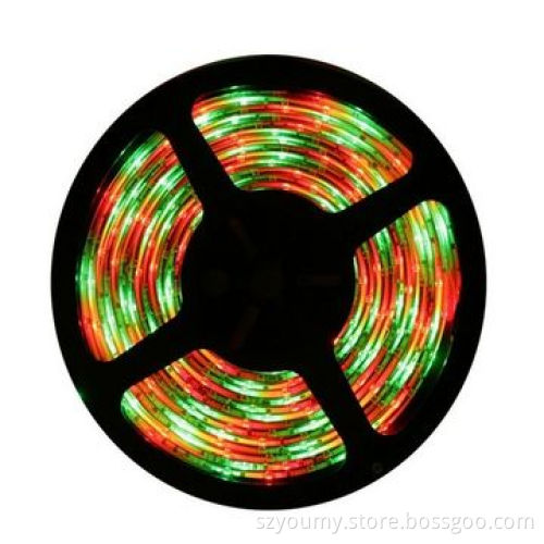 SMD 3528 300 LEDs RGB LED flexible strip light water-resistant IP65 and 2 year warranty